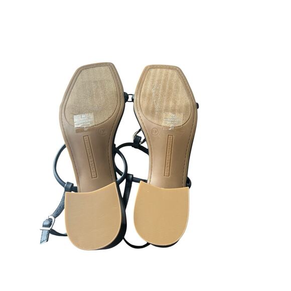 Tommy Hilfiger Women’s Blue Heeled Sandals-9 1/2 Strappy Logo Accent Glently NEW - Picture 5 of 5